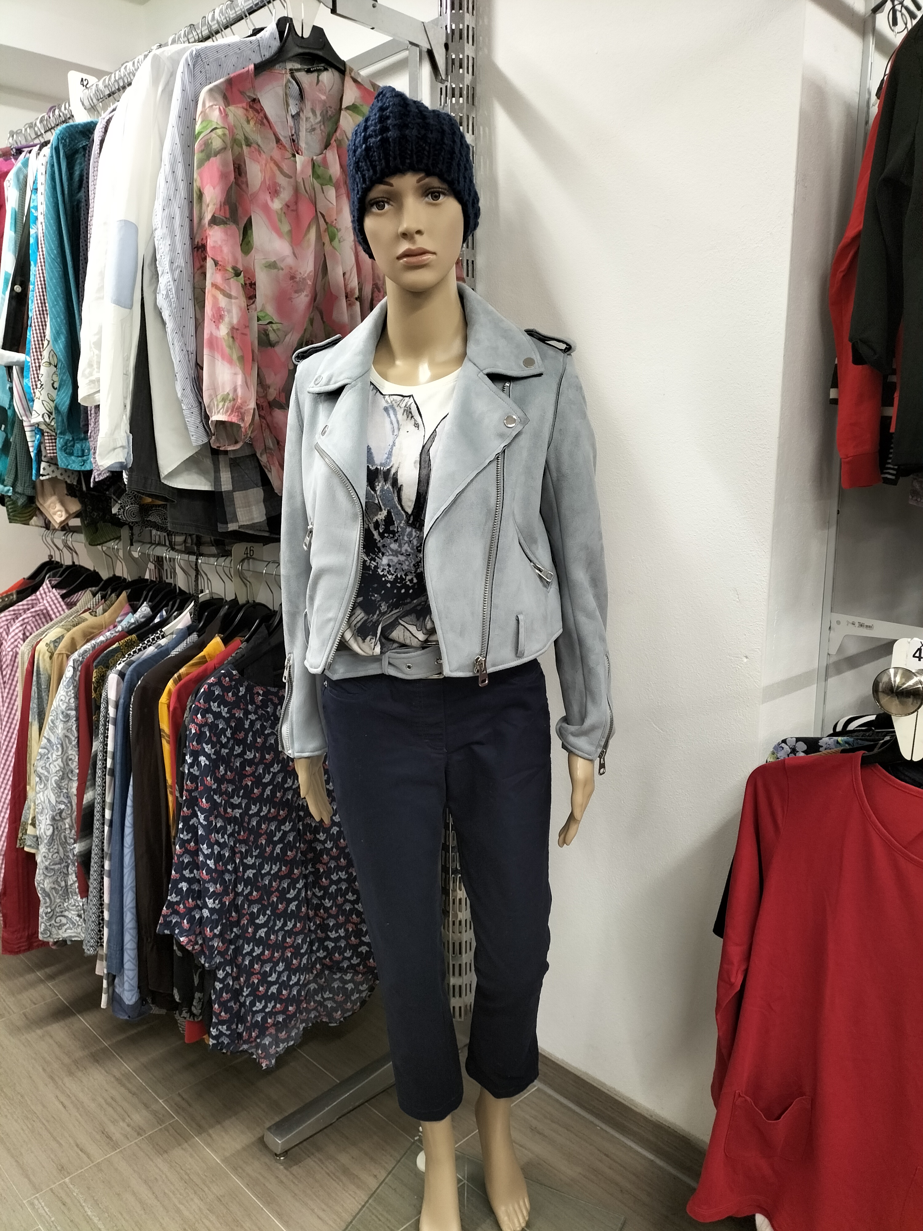 Kleidung aus dem Reißverschluss