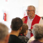 Dekan Johannes Plank bei der Predigt