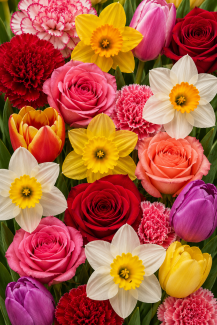 Bunte Blumen